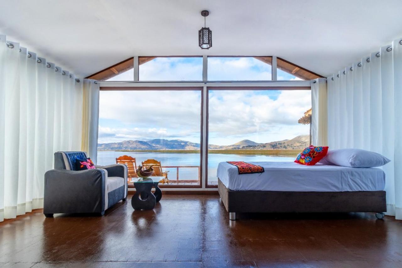 Titicaca Flamenco Lodge Puno Ngoại thất bức ảnh