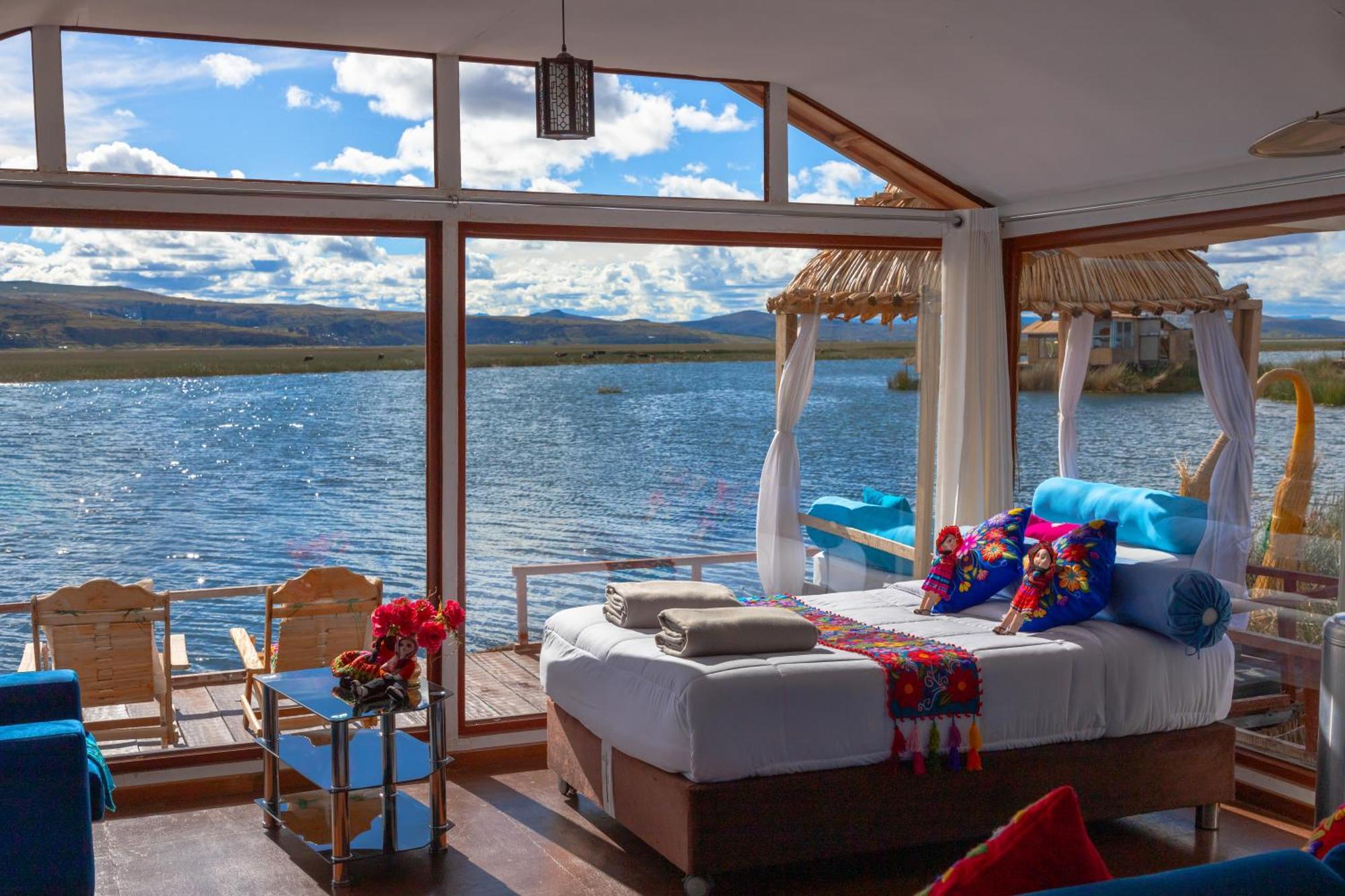 Titicaca Flamenco Lodge Puno Ngoại thất bức ảnh